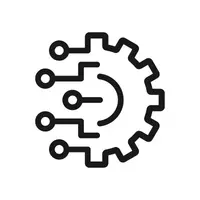 Clipart tandwiel die voor technische ontwikkeling en innovatie staat