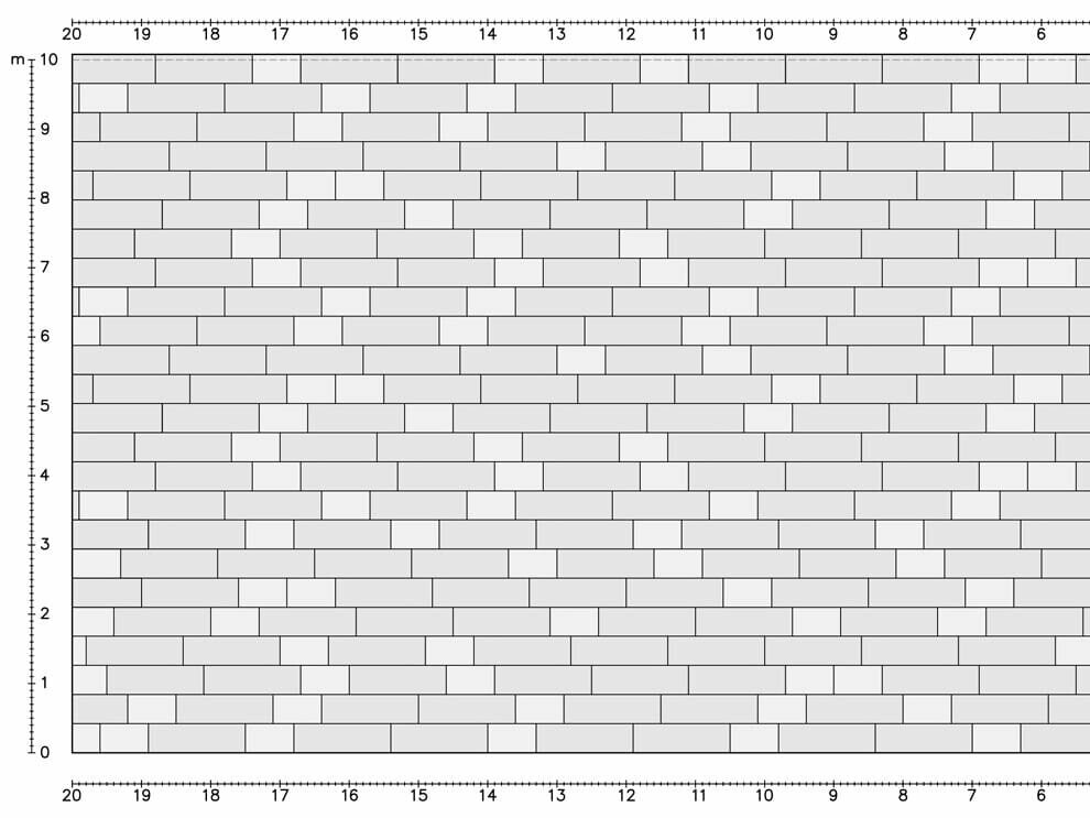 Montagevoorbeeld van het PREFA dakpaneel FX.12 - variant 1