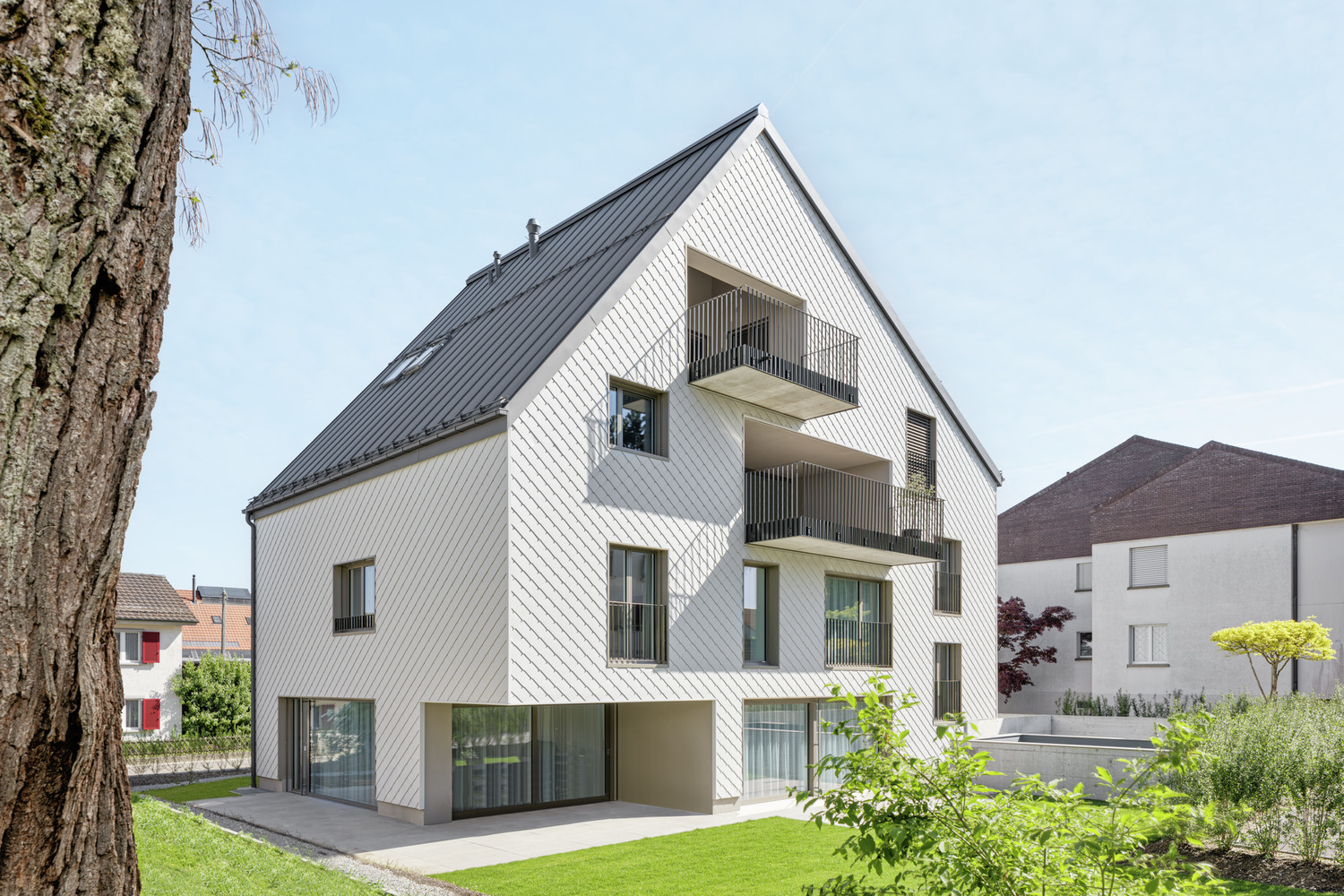 Referentieobjecten PREFA Gevelsystemen Gevellosange 20x20 10 P.10 prefawit