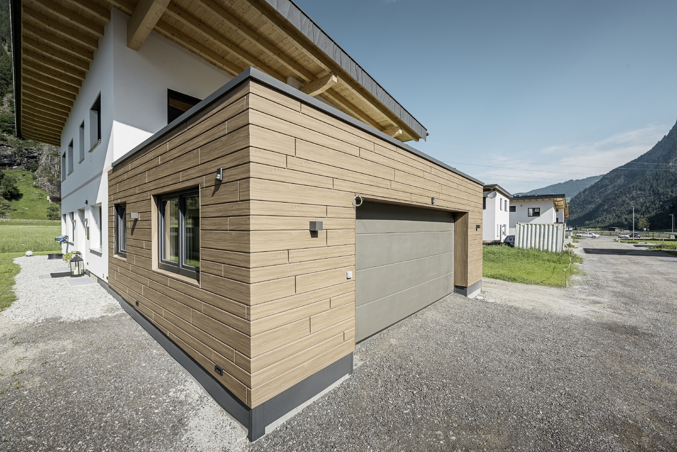 Referentieobjecten PREFA Gevelsystemen Siding 38 walnoot