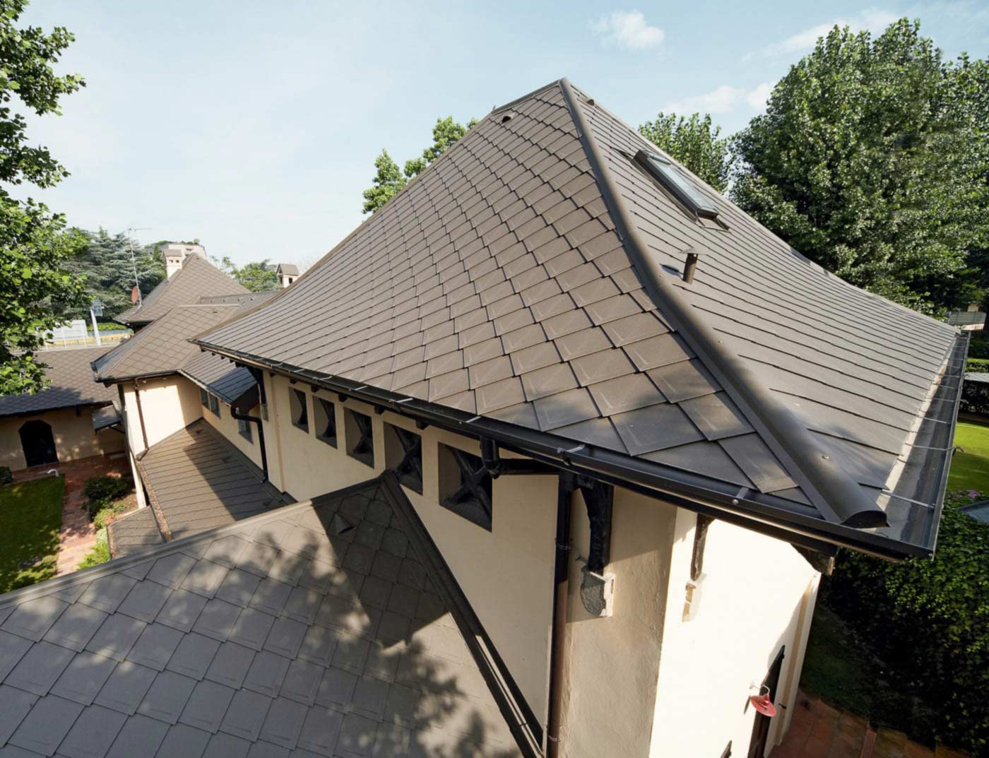 Referentieobjecten PREFA Daksystemen Daklosange 29x29 01 P.10 bruin