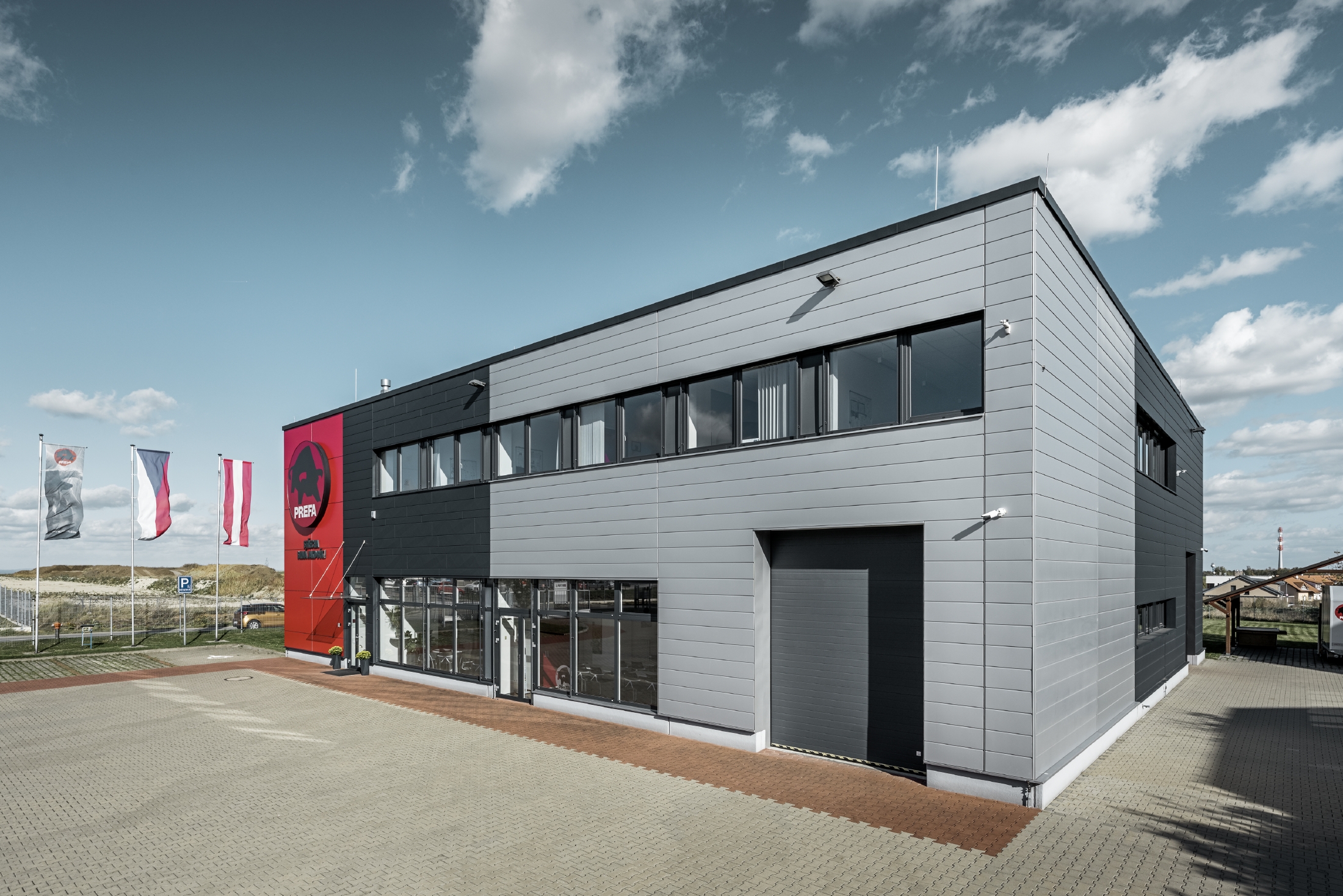 Referentieobjecten PREFA Gevelsystemen Siding 12 zilvermetallic